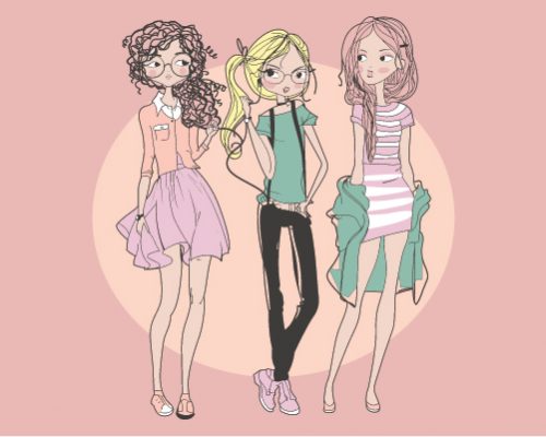 Girls Fashion Characters