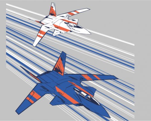 Fighter Jet Graphic for t shirt Template Free Download