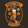 Basketball Division Retro T Shirt Template