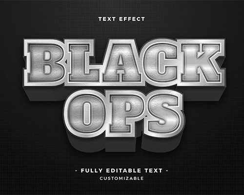 Text Effect Vector Free Download
