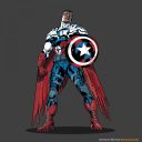 Captain America: Sam Wilson Vector Free Download 01