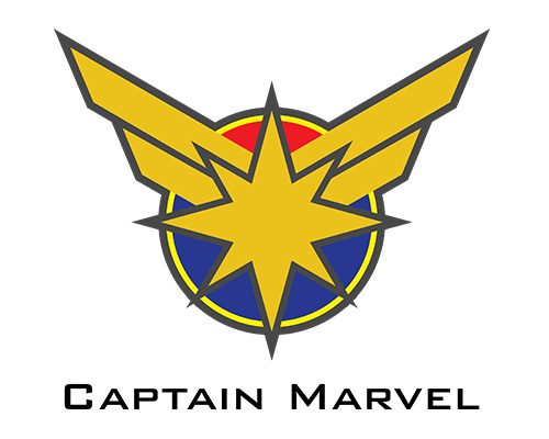 Captain Marvel Logo Icon Vector (PNG, SVG, and EPS)