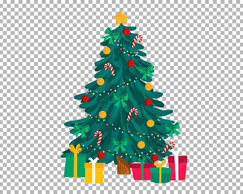 Christmas Tree PNG Vector