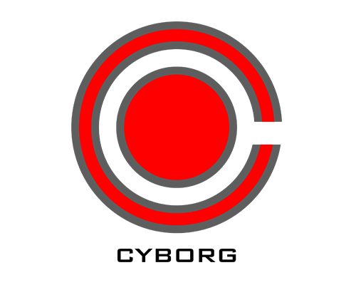 Cyborg Logo Icon Vector (PNG, SVG, and EPS)