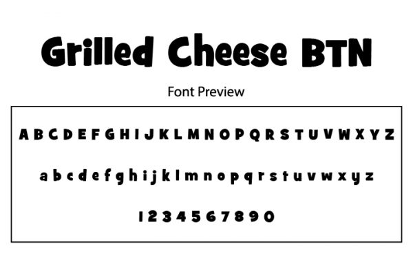Grilled Cheese BTN Font Family Free Download