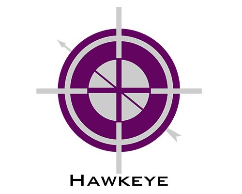 Hawkeye Logo Icon Vector (PNG, SVG, and EPS)
