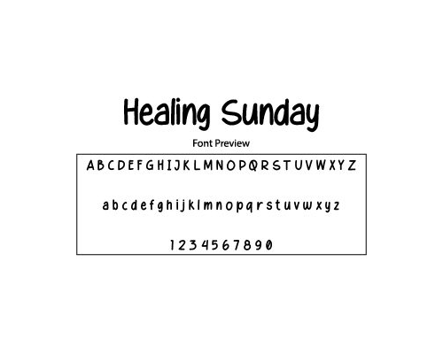Healing Sunday Font Free Download