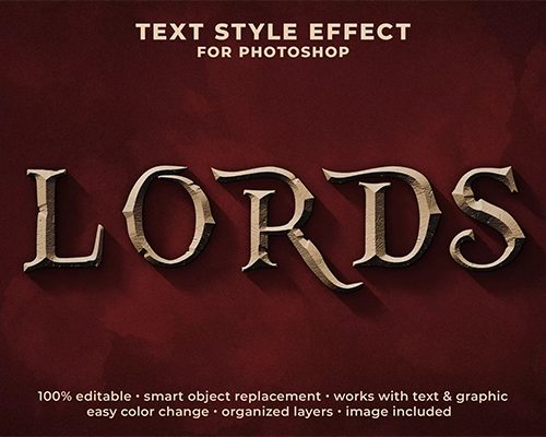PSD Text Effects Free Download