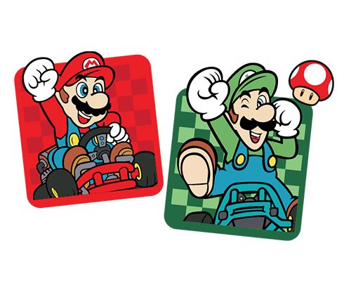 Mario and Luigi Kart Vector