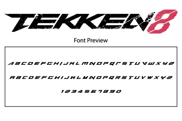 Tekken 8 Font Free Download
