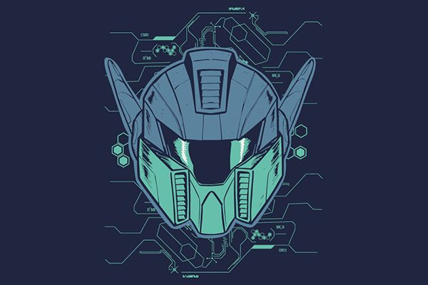 Transformers Graphic for T shirt Vector