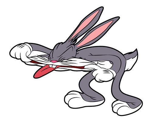 Bugs Bunny Grimace Vector 06 Free Download