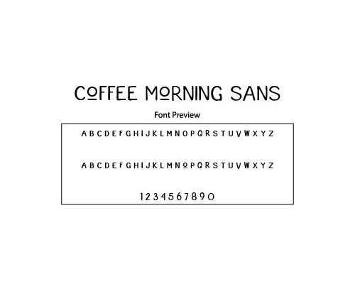 Coffee Morning Sans Font Free Download