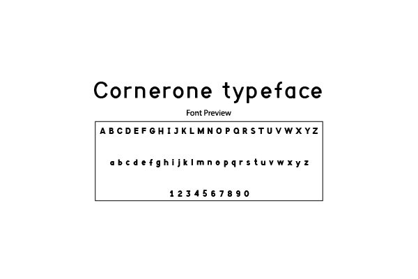 Cornerone Typeface Font Free Download