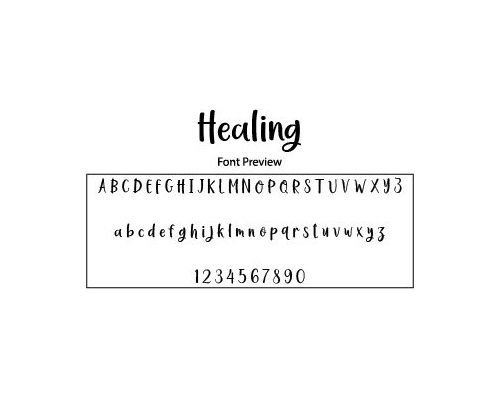 Healing Font Free Download